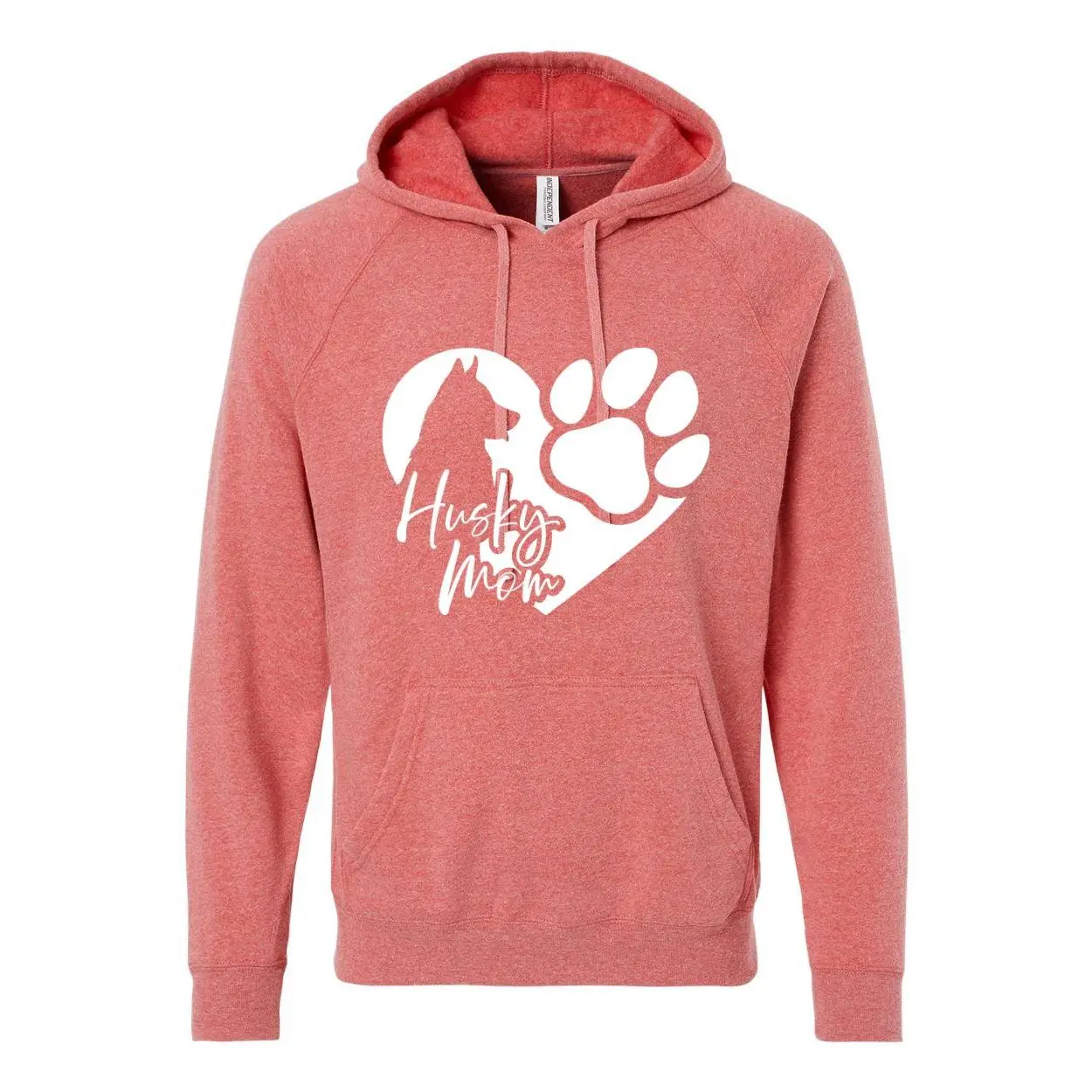 Heart Husky Mom Hoodie