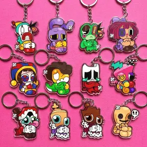 The Amazing Digital Circus Keychain, TADC Acrylic Character Keychain