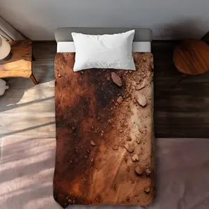 MWW C1DCTXLWMZ4DE9 Lengthened Brown Twin Extra Long Duvet Cover - Decorative, Comfortable Elegant Home Decor Essential (Keywords: decorative, comfortable, lengthened duvet covers), Decorative Duvet Covers