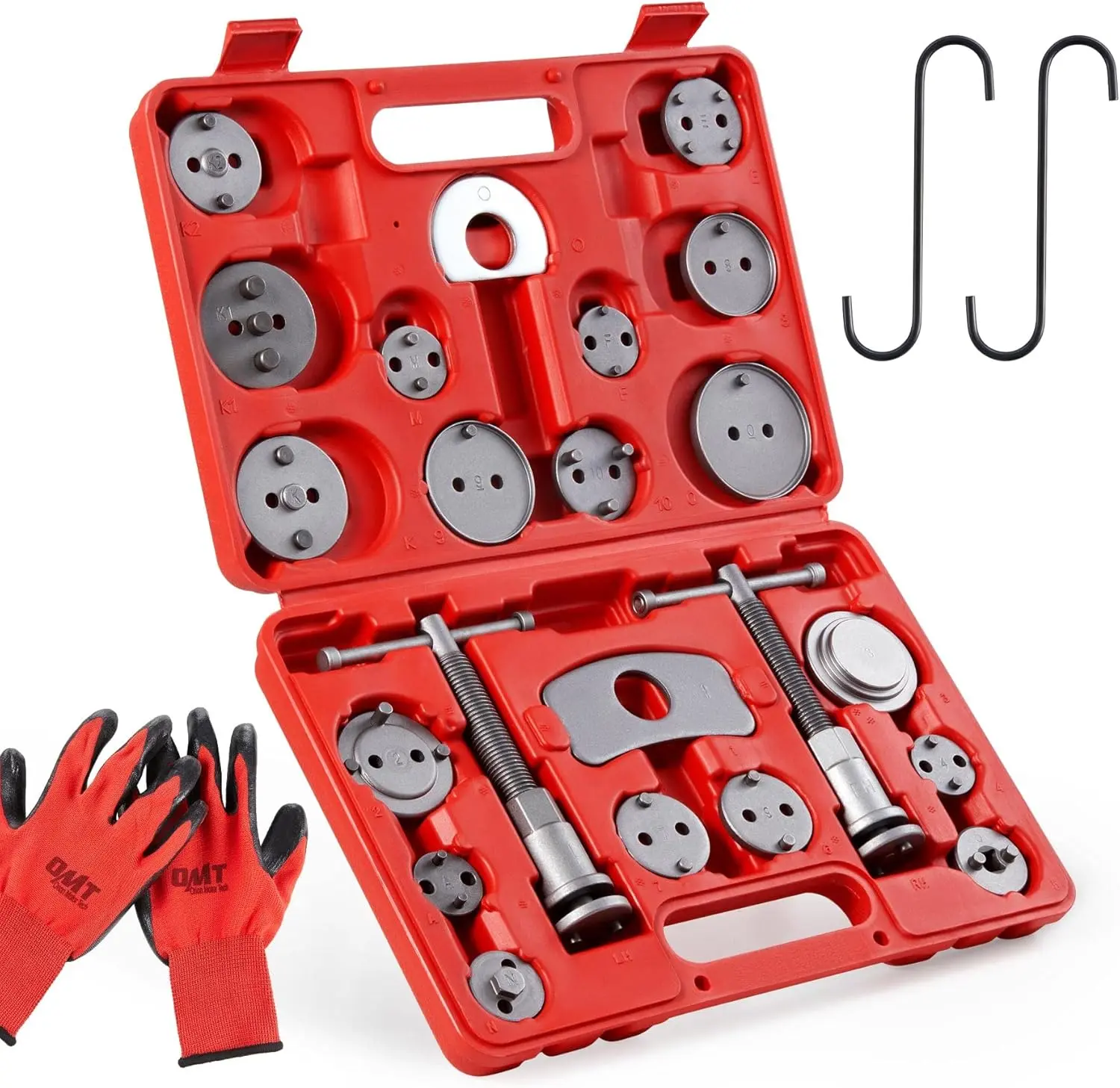 Brake Caliper Tool, Heavy Duty Brake Caliper Compression Tool Caliper Piston Tool for Brake Pad