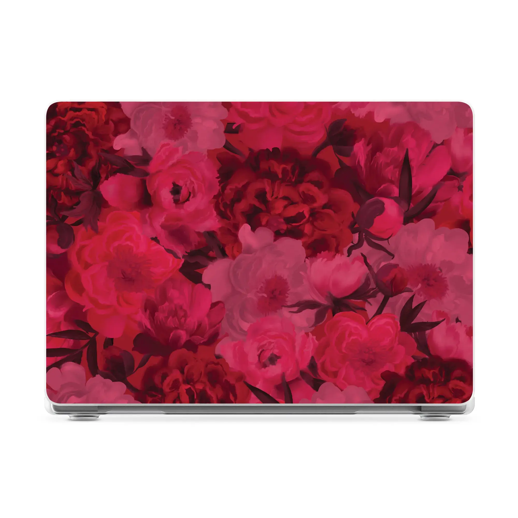 Casely MacBook Case | Romance Novel | Moody Floral Laptop Shell | Snap-on Laptop Shell with Raised Anti-Slip Grip and Bottom Vent Cutouts | Hard Policarbonate Protective Laptop Cover