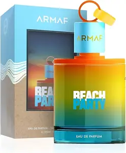 Armaf Beach Party Eau de Parfum |  Unisex Signature Perfume, Long-Lasting Fragrance for Men & Women, 3.4 fl.oz (100ml)