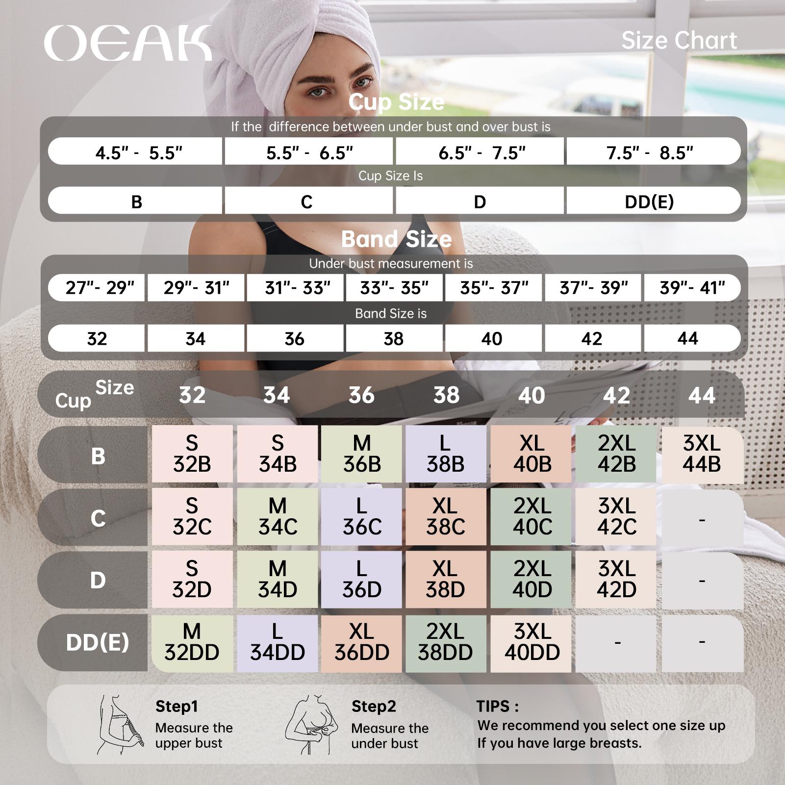 OEAK 2PCS Women Comfortable Push Up Jelly Bras Wireless Seamless Adjustable Bra Buttery Soft Everyday Tshirt V Neck Bra Convertible Bra