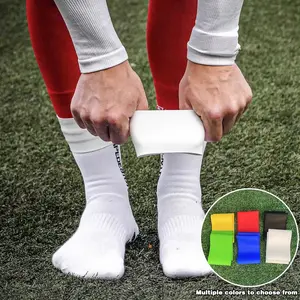 2pcs Football Sock Holders, Soccer Leg Bands, Knee Pads, Grip Tape, Anti-Slip High-Traction Leg Fixer, Football Accessories
