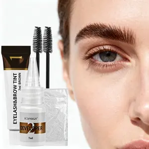 ICOnSIGn Eyebrow tint Cream is sweat-proof, anti-dizziness, long-lasting color, natural and three-dimensional, wild eyebrow brown