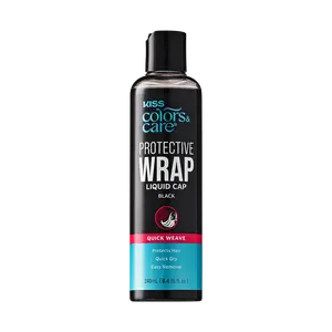 KISS Colors & Care Protective Wrap Liquid  - Black