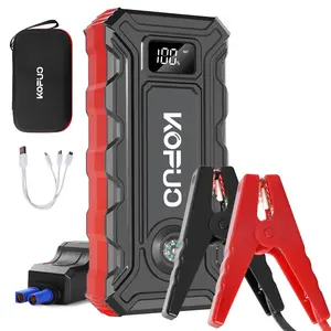 KOPUO 12V 4500A Portable Multifunctional Car Jump Starter with Smart Clamp & International Warranty for Urban Commuters and Outdoor Adventurers - Vehicle Truck Battery Jump Pack