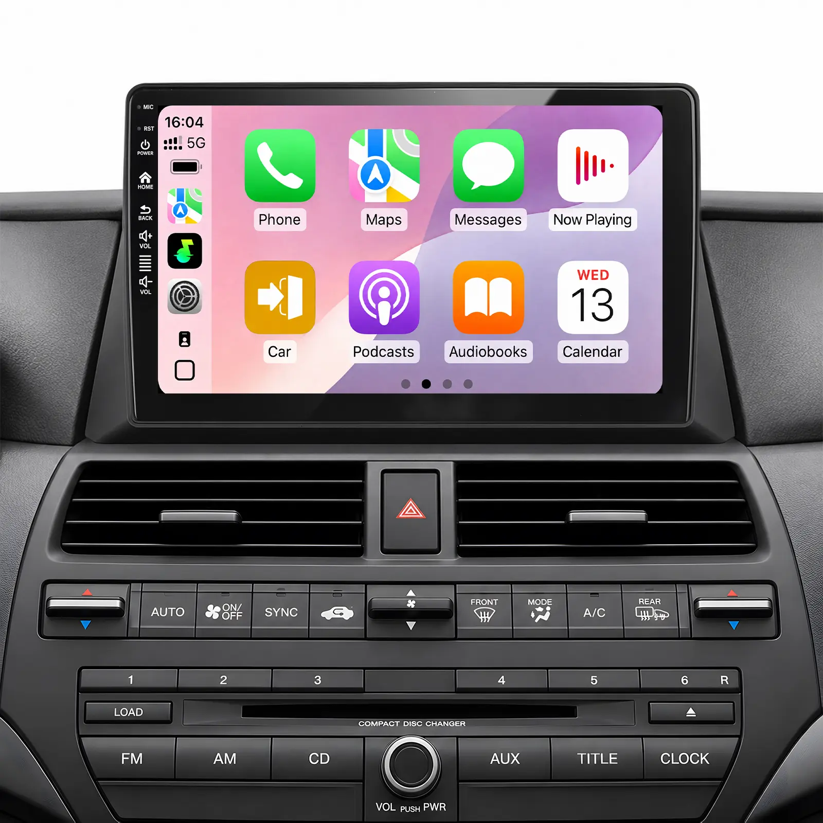 Android 13 Car Stereo for Honda Accord 2008-2013 8th Gen, 2GB+64GB 10.1-Inch Touchscreen Radio with Wireless CarPlay & Android Auto, WiFi 6, Bluetooth 5.4, GPS Navigation, QLED Display & Backup Camera