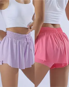 2pcs Women's 2-in-1 Quick-Drying Sports Skirt With Pocket - Perfect For Summer Active Wear And Exercise