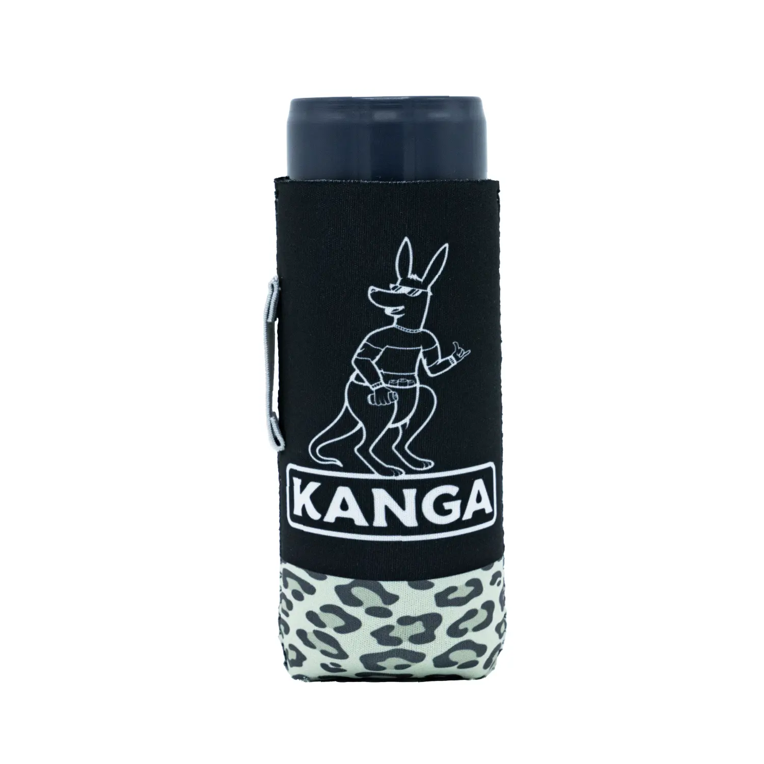 Leopard Slim Can Neoprene Rooski