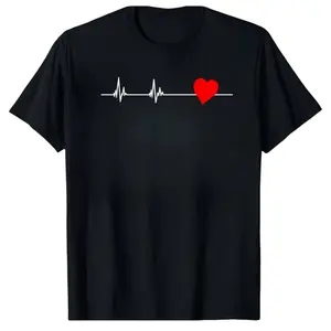 Heartbeat Heart Health T-Shirt – Unisex Tee Raising Awareness for Heart Disease