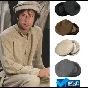 Handmade Afghan Pakol 100%Wool Made In Pakistan