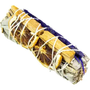Mini White Sage & Florida Water Smudge Stick