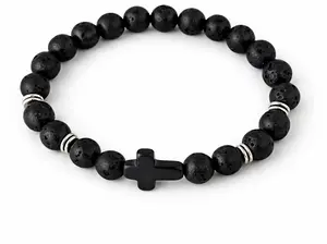 Cross Beaded Bracelet