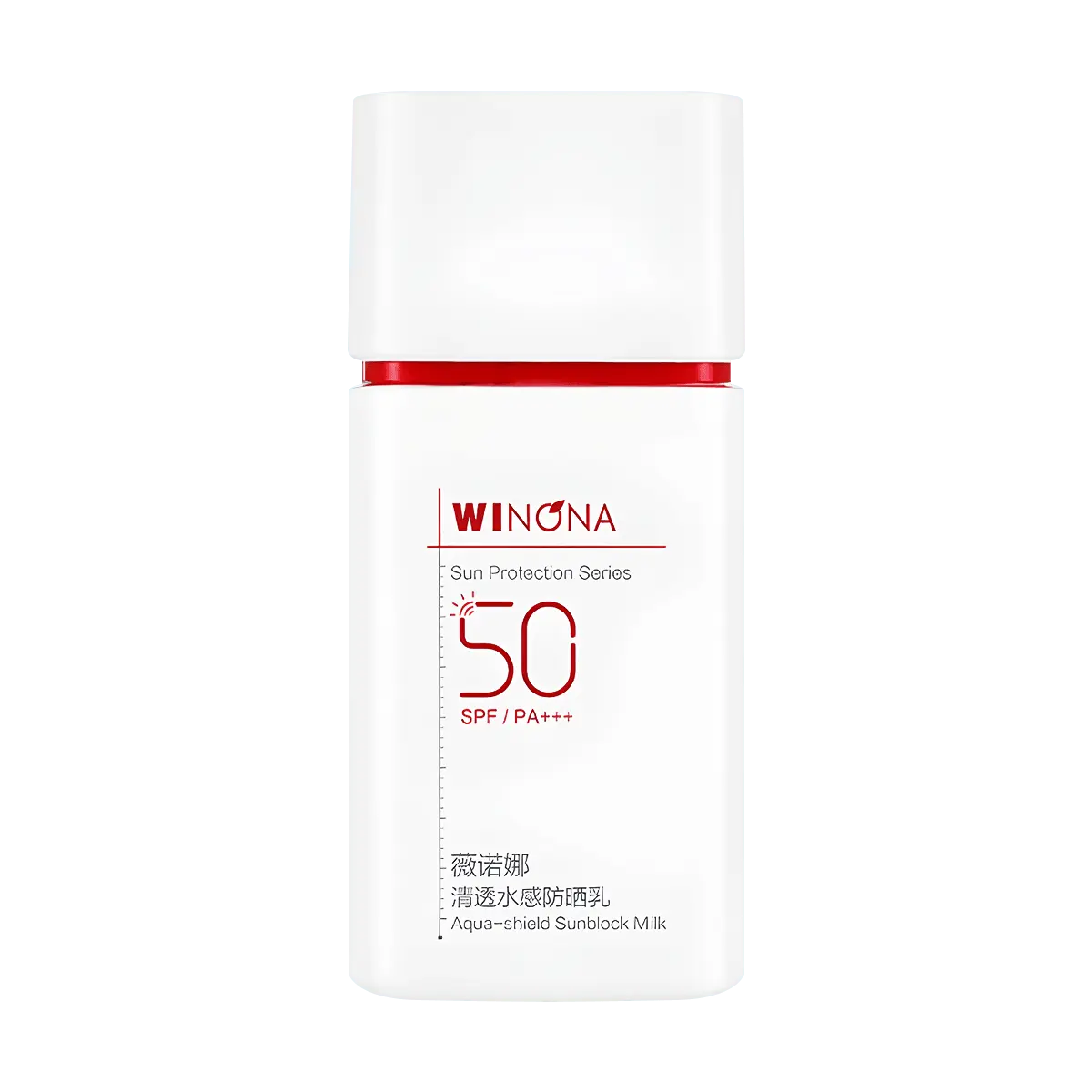 WINONA Sunscreen SPF50 PA+++ for Sensitive Skin, Lightweight Watery Sunscreen with Antioxidant & Blue Light Protection, Sweat & Waterproof, 50g