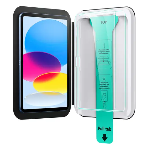ESR UltraFit Screen Protector for iPad, Easy Installation, 9H Tempered Glass Film, Bubble-Free, Compatible with iPad mini 7/6, iPad A16/10, Air 11/13 & Pro 11/13