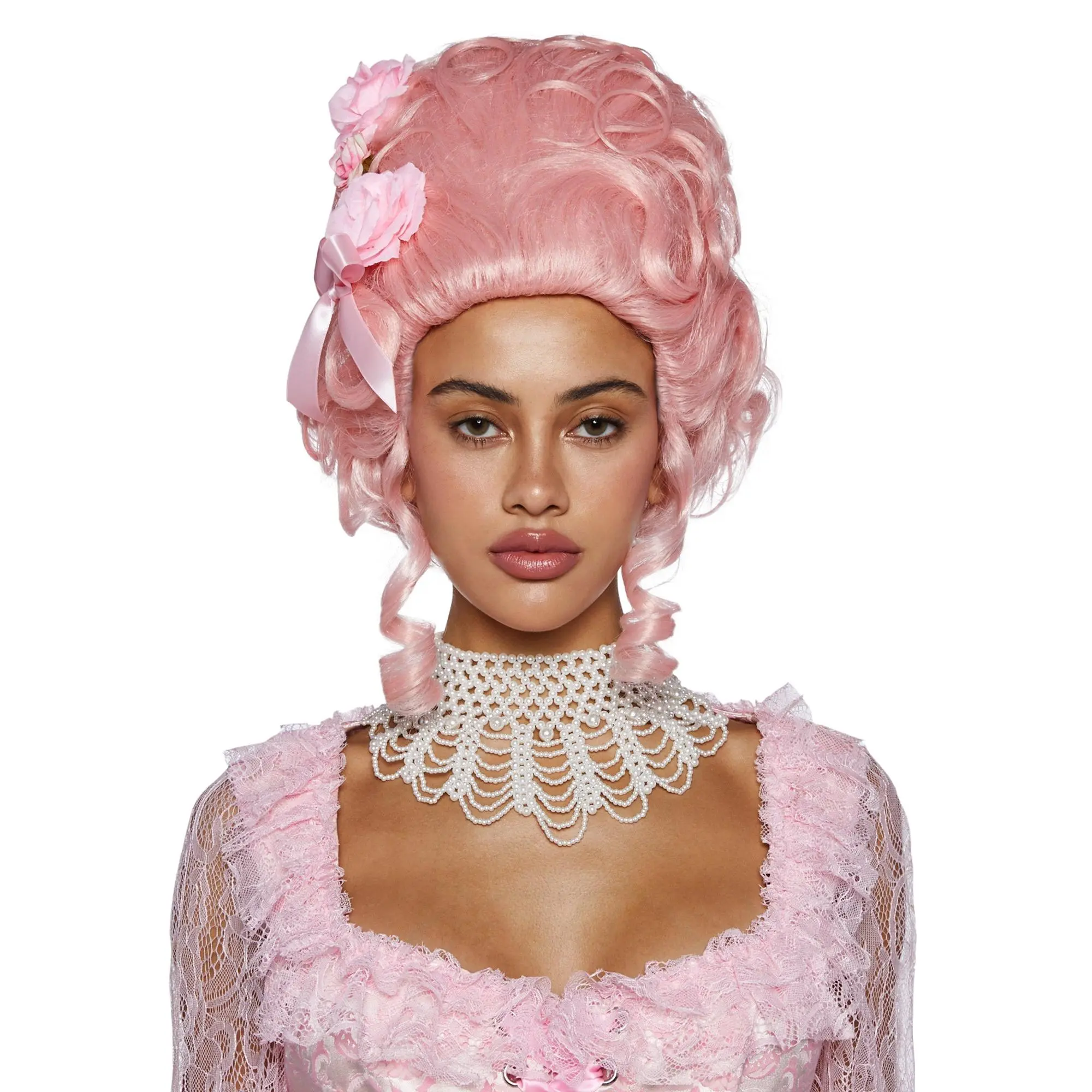 They'll Eat Cake Pink Wig