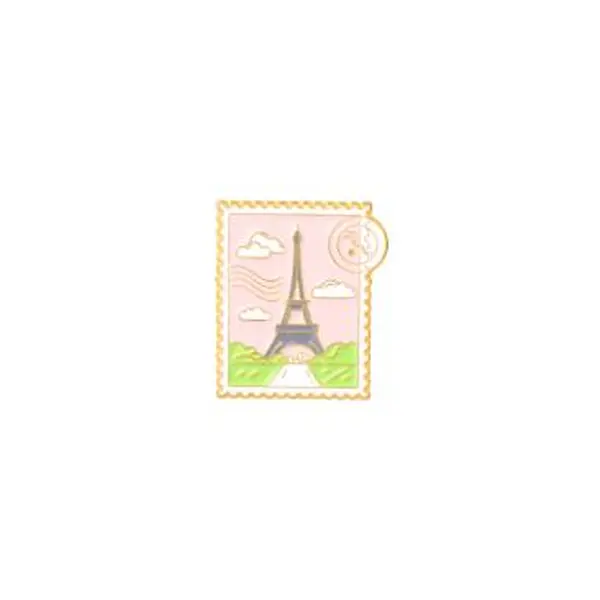 Paris Travel Stamp