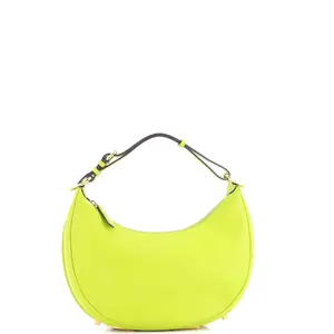 Pre-owned FENDI Leather Shoulder Bags Fendigraphy Bag Small by Rebag