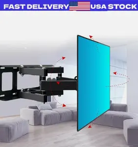 Articulating Full Motion TV Wall Mount Swivel Tilt For 32 42 47 50 55 60 65 70"