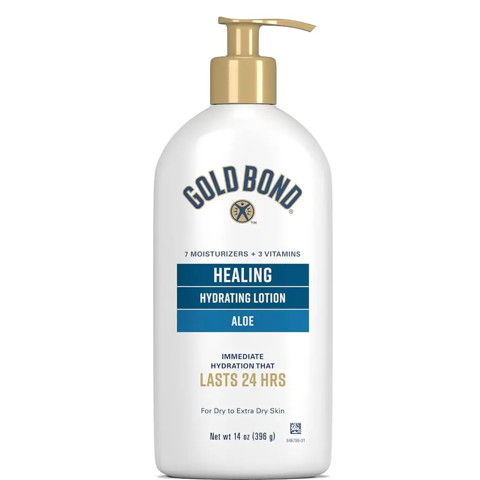 Gold Bond Healing Hydrating Lotion, 14 oz., With Aloe, 24HR Hydration