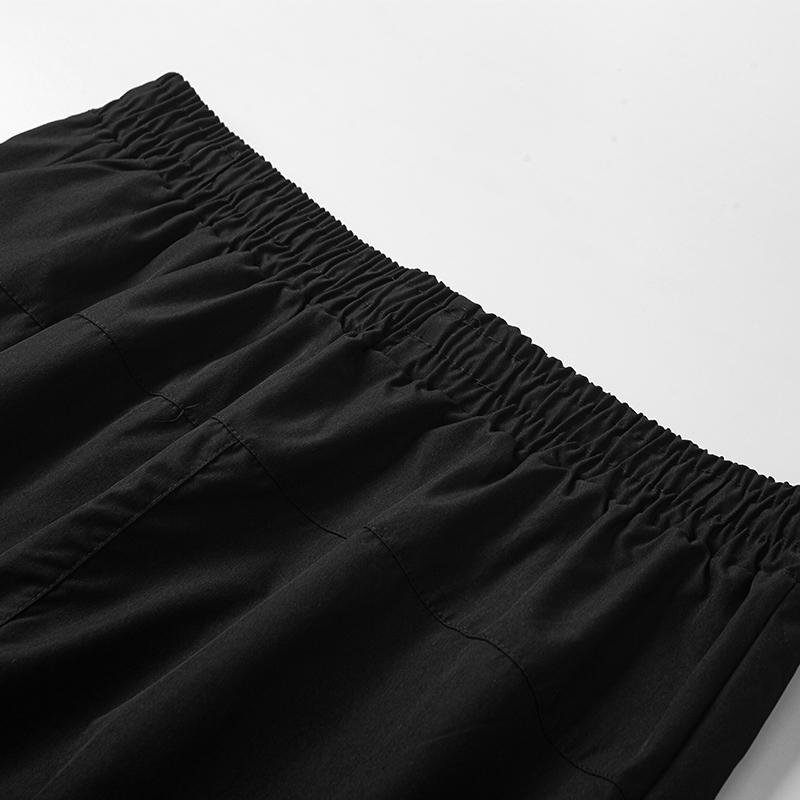 Unisex baggy wide-leg sweatpants; men’s casual athletic pants made from soft fabric with an elastic waistband and drawstring; loose fit with side stripes; breathable, lightweight sports fitness streetwear pants; all-day comfort and versatile for everyday