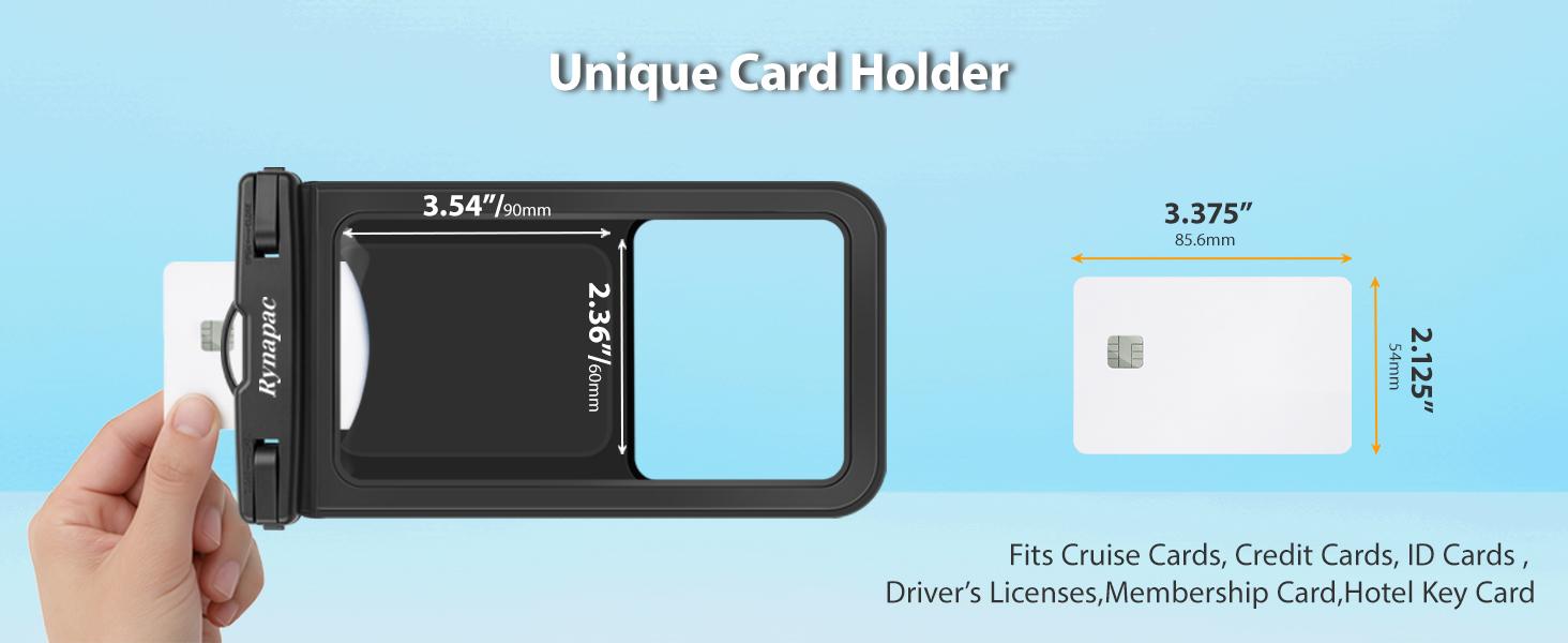 Waterproof Phone Pouch - 2 Pack, IPX8 Waterproof Phone Case with Lanyard for Smartphones, Cell Phone Dry Bag for Beach Vacation Travel Cruise Essentials, Touch Screen, Up to 8.5"