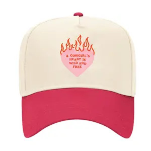 Cowgirl's Heart Is Wild And Free Trucker Hat