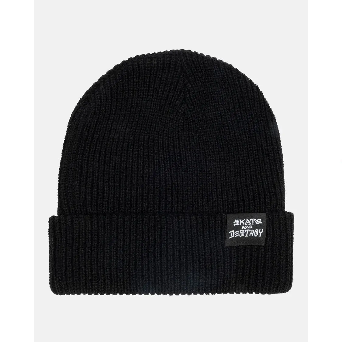 Thrasher Magazine Beanie Sk8 Goat Skate & Destroy Black