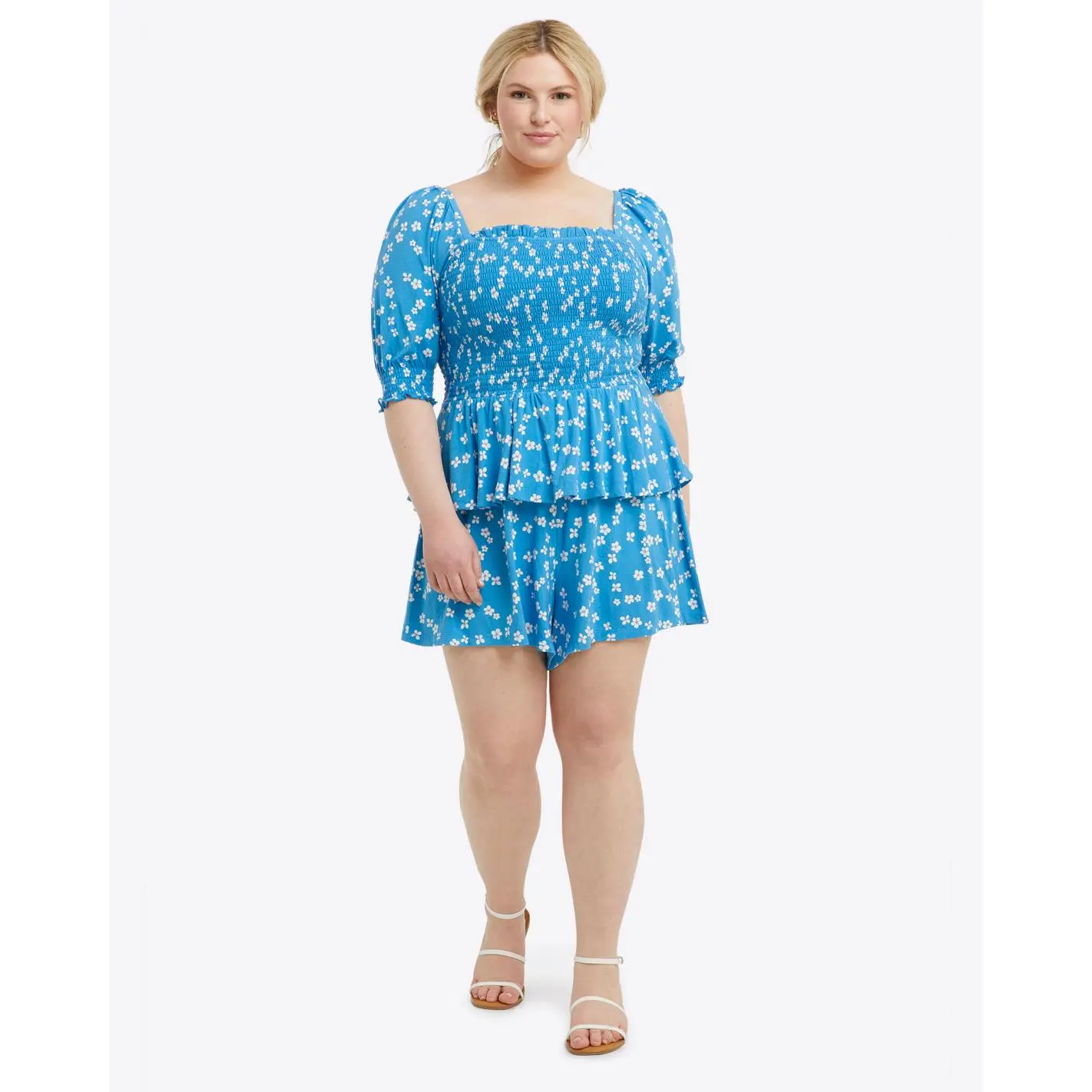 Sammi Shorts in Ditsy Daisy