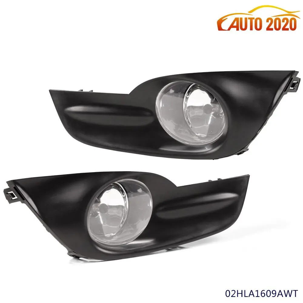 Bumper Fog Lights Kit with Bulb, Switch, Harness, OE Grade Materials for 13-15 Nissan Altima 4-Door Sedan, DOT/SAE Cert., High Visibility Car Accessories, Driving & Auxiliary Lights, Automotive