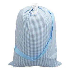 Baby Blue Gingham Hold All