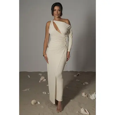 Kensington Maxi Dress Ivory - TikTok Shop