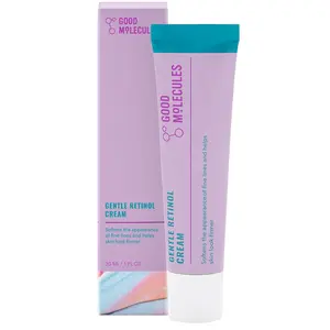 Lightweight Gentle Retinol Cream - Night Cream with Retinol and Bakuchiol - Anti-Aging Skincare for Face - Good Molecules - Sensitive