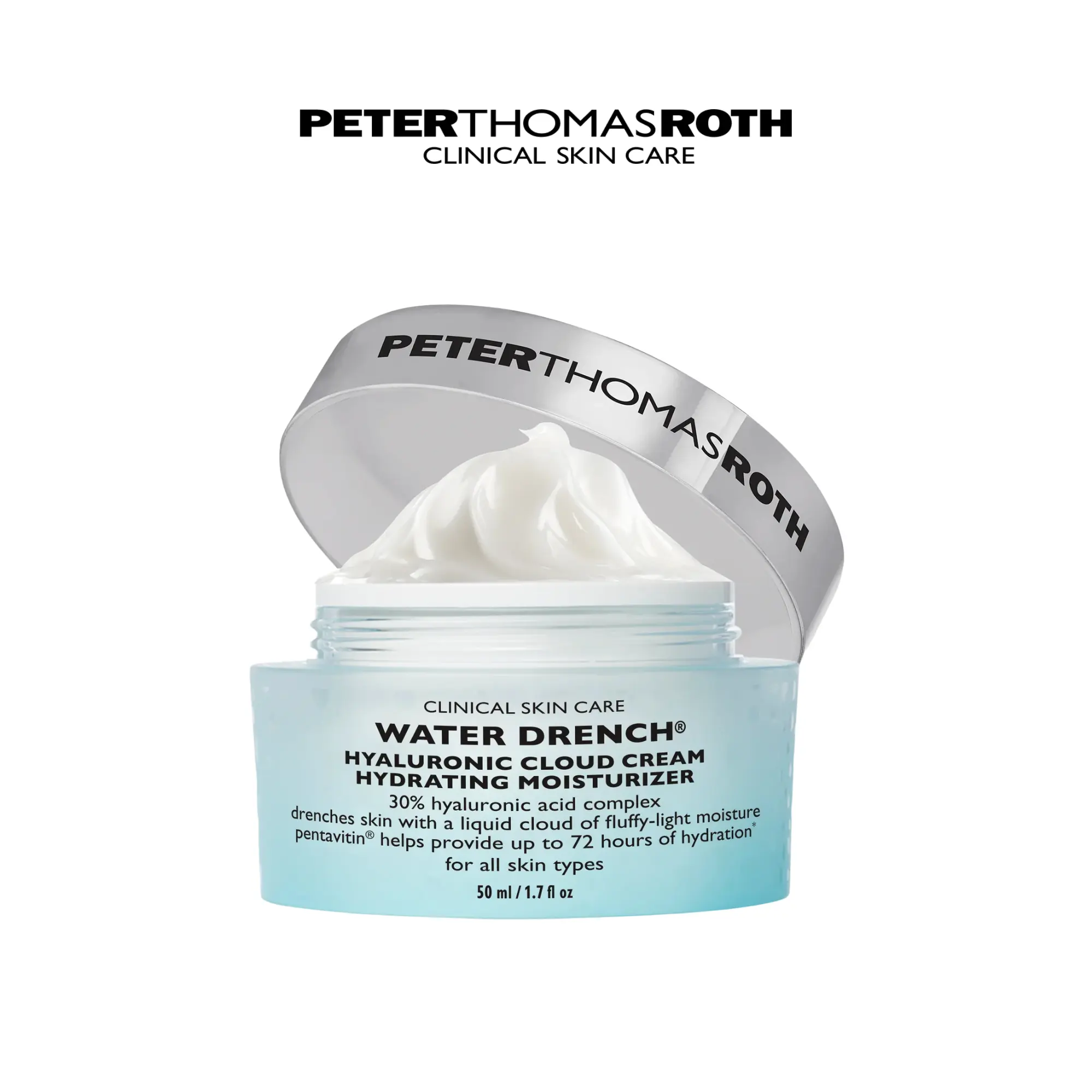 Peter Thomas Roth Water Drench Hyaluronic Cloud Cream Hydrating Moisturizer Peter Thomas Roth Water Drench Hyaluronic Cloud Cream Hydrating Moisturizer