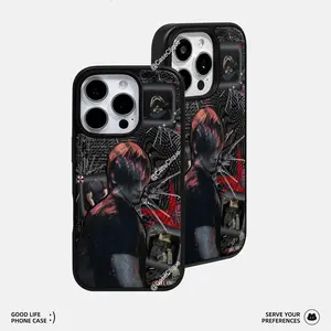 Resident Evil Leon Collage Case | Retro Horror Gaming Vibe iPhone13 14 15 16promax