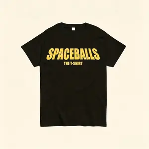 Spaceballs Movie Retro Vintage T-Shirt - Classic Sci-Fi Comedy Film Fan Tee, Comfortable Crew Neck  Short Sleeve Graphic Shirt for Men and Women, Perfect Casual Wear and Gift for Movie Buffs grandma's  favorite  shirt trendy t-shirt