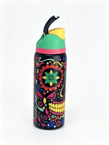 OwalaFreeSip 32oz insulated stainless steel  bottle comes with a straw, a handheld spout, and a kettle bottle, making it perfect for sports, travel, and school use. It's a BPA-free sports  bottle. tiktokshopspringglowup water summer cool Sleigh Ride outdo