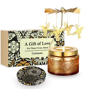 Butterfly/Hummingbird Gifts for Women, Rotating Candles for Mom, Unique Birthday Gift for Her, Funny Gift for Grandma Wife Daughter best friend bestie, Best Presents for Mothers Day Anniversary Housewarming