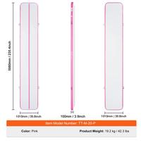 20 ft x 3.3 ft x 4 in（600 x 100 x 10 cm）- Pink