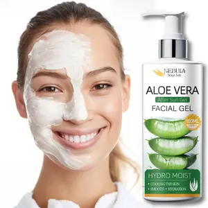 Aloe Vera Sunscreen Cream 100ML, Triple Function SPF Moisturizer, Lightweight Non-Greasy Formula, Ideal for Daily Use Hydro Moist