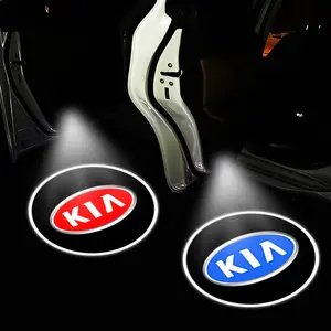 Kia Car Door Logo Welcome Laser Projection Light, High-Definition Wireless Car Door Lamp, 1/2pcs LED Entry Lighting, Car Light Embellishments