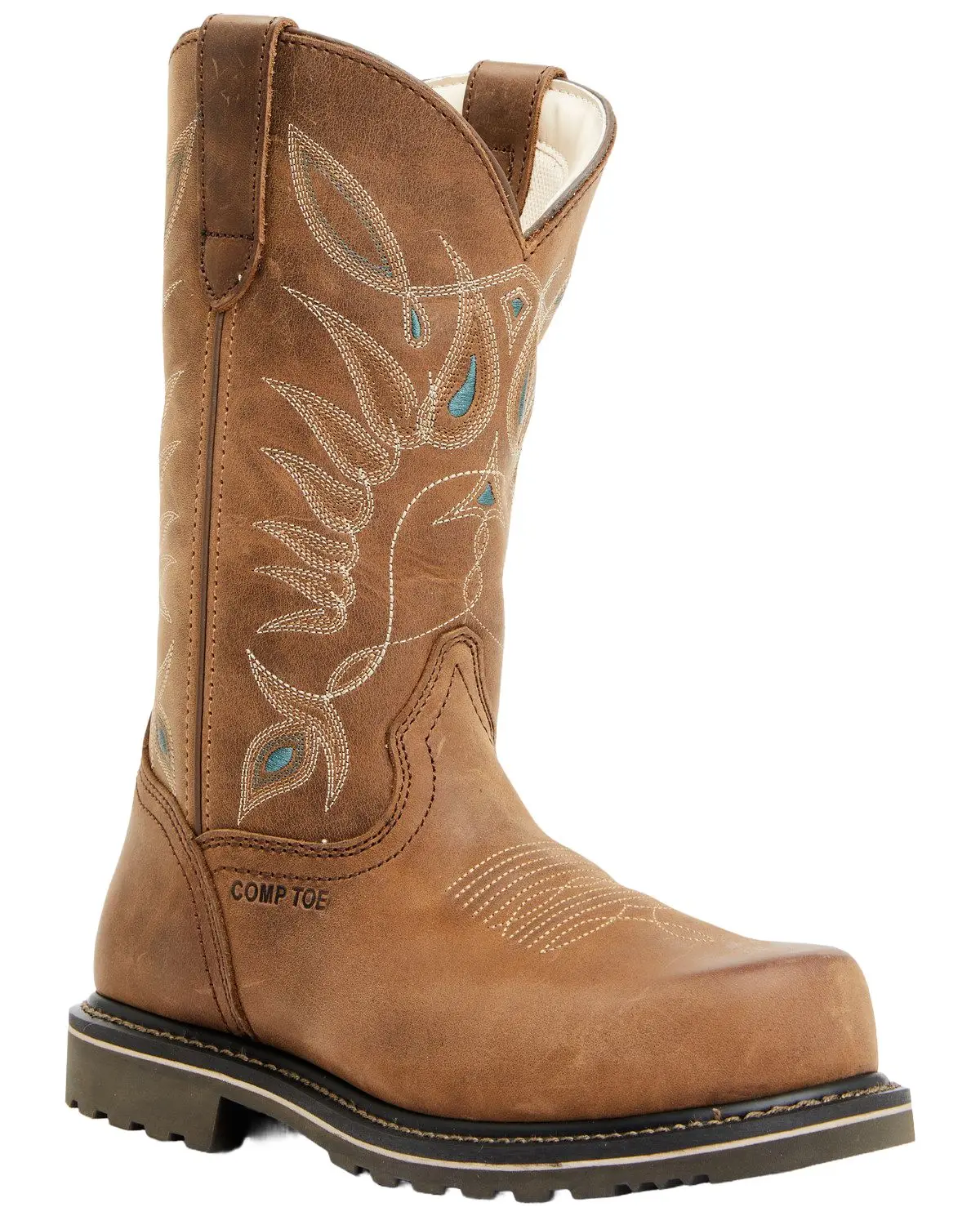 Shyanne Women's Women'S Pull-On Western Work Boot Composite Toe - Bswc0r0w19