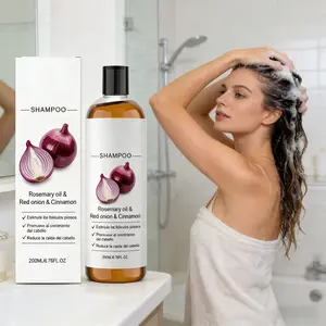 AMZ Red Onion Lightweight Shampoo, Moisturizes & Cleanses Hair, Refreshing & Comfortable
