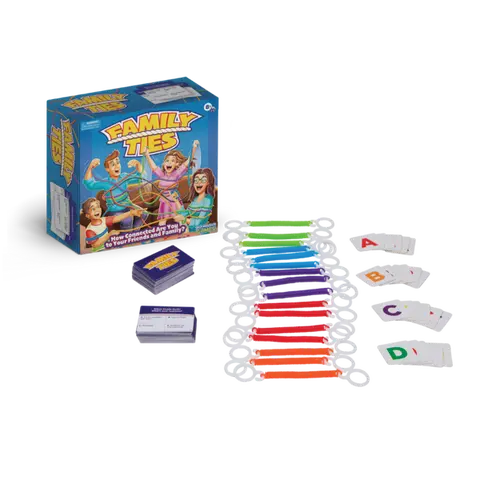 Family Ties Board Game, Family Game Night, Family Connection Game