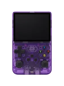 Mini Retro Handheld Video Game Console, 15,000+ Games, 64GB, 3.5" Screen -Purple