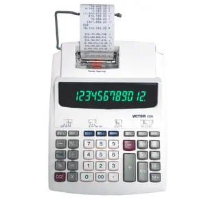 VICTOR® 12-Digit Thermal Printing Calculator – Fast & Eco-Friendly