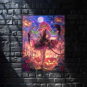 Kanroji Mitsuri Kimetsu no Yaiba Anime Wall Art Poster, Modern Wall Art, Anime Gifts, Wall Decor