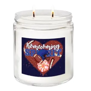 Homecoming Spirit Celebrate the Moment 18 oz 2 wick Candle | Glow Scented Candles
