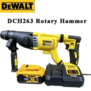 DEWALT DCH263 Rotary Hammer with SDS Plus for Concrete Drilling, Demolition, Chipping and Masonry Applications